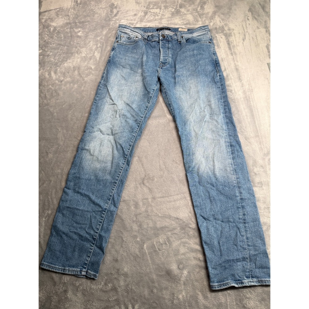 Mavi Jeans Mens 34x30 Blue Denim Mid Rise Straight Leg All Day Comfort Classic